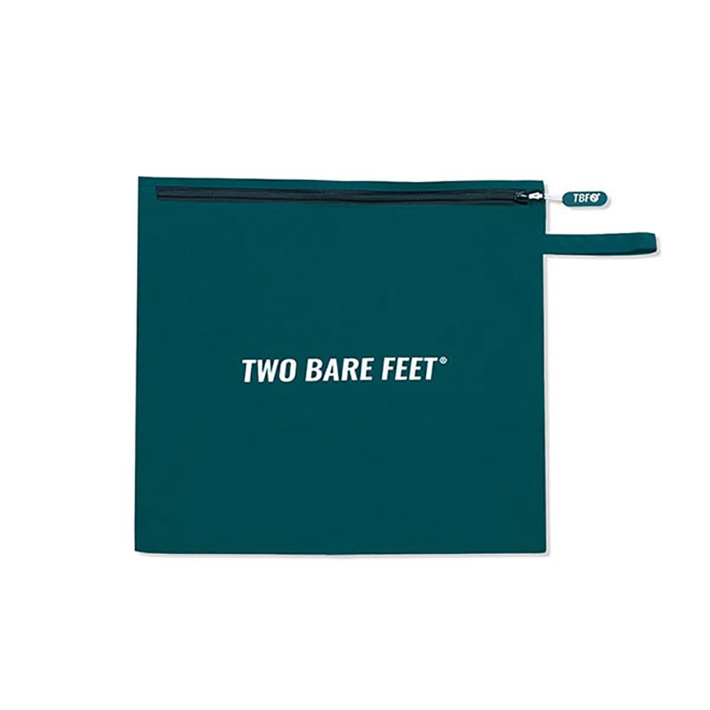 Two Bare Feet Kids Weatherproof Packable Changing Robe & Travel Bag - Sea Green / Black Extra Image 3